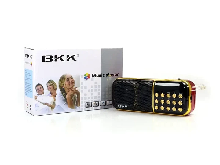 Цифровой радиоприемник BKK USB/MP3 B851SS, ФМ радио на аккумуляторе, FM карманное радио цифровое - изображение 3
