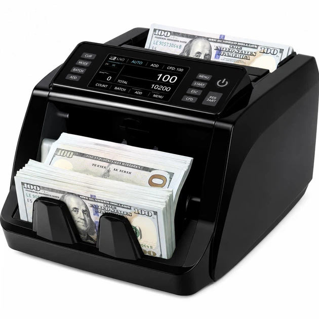 Счетчик денег Native NV-2110 New Version — мультивалютный аппарат для подсчета банкнот с фасовкой, суммированием и авто определением - Фото 1 Счетчик денег Native NV-2110 New Version — мультивалютный аппарат для подсчета банкнот с фасовкой, суммированием и авто определением - изображение 1