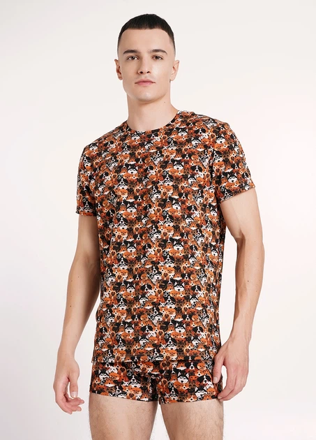 Футболка чоловіча з принтом Giulia FUNKY DOGS 4601/010 M Multicolor-dog - Фото 3 Футболка чоловіча з принтом Giulia FUNKY DOGS 4601/010 M Multicolor-dog - зображення 3