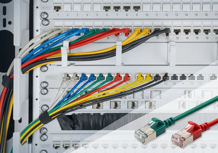 Патч-корд DIGITUS CAT 6a F-FTP Sliim, 5 м, AWG 32/7, Cu, LSZH, сірий - изображение 8
