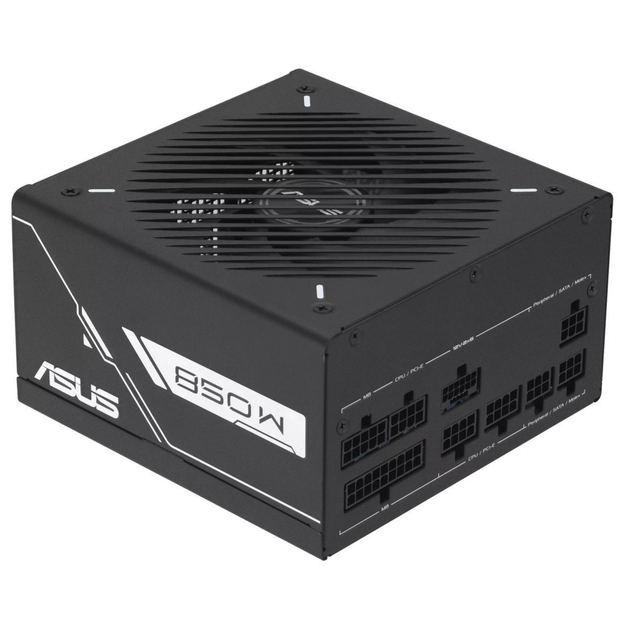 Блок живлення Asus Prime 850W ATX 80 Plus Gold вентилятор 135 мм Black (90YE00U2-B0NA00) - зображення 3