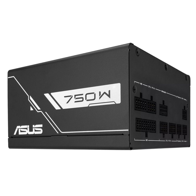 Блок живлення Asus Prime 750W ATX 80 Plus Gold вентилятор 135 мм Black (90YE00U3-B0NA00) - зображення 4