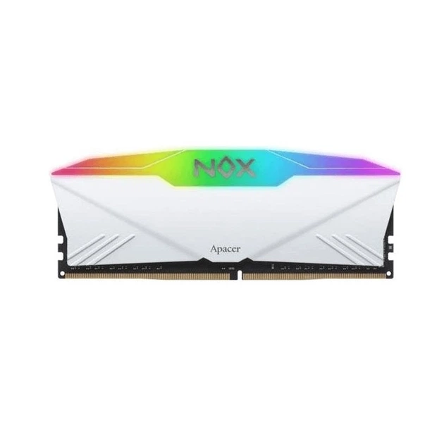 Модуль памяти DDR4 16GB/3200 Apacer NOX RGB White (GD2.18439S.006)_Bulk - Фото 1 Модуль памяти DDR4 16GB/3200 Apacer NOX RGB White (GD2.18439S.006)_Bulk - изображение 1