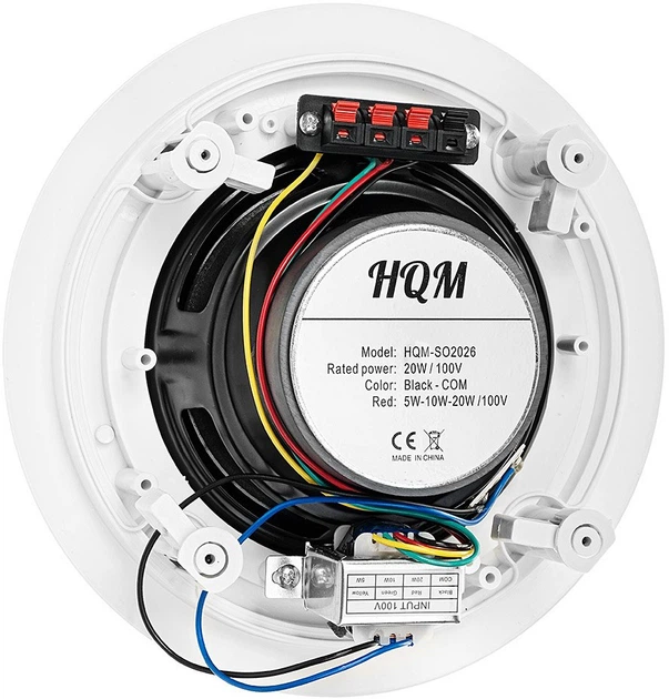 Потолочный громкоговоритель HQM SO2026 20W White (5904194155896) - изображение 3