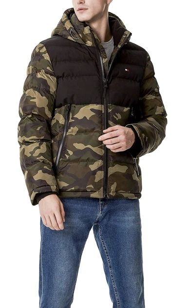 Куртка зимова чоловіча Tommy Hilfiger XXL Camouflage - Фото 1 Куртка зимова чоловіча Tommy Hilfiger XXL Camouflage - зображення 1
