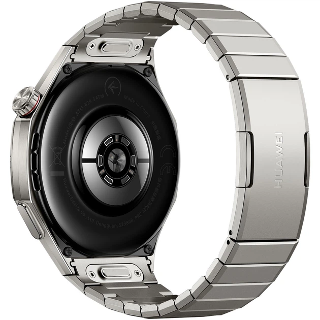 Смарт-часы Huawei Watch GT 6 Pro 46mm Titanium with Titanium Strap (55020FTT) - Фото 4 Смарт-часы Huawei Watch GT 6 Pro 46mm Titanium with Titanium Strap (55020FTT) - изображение 4