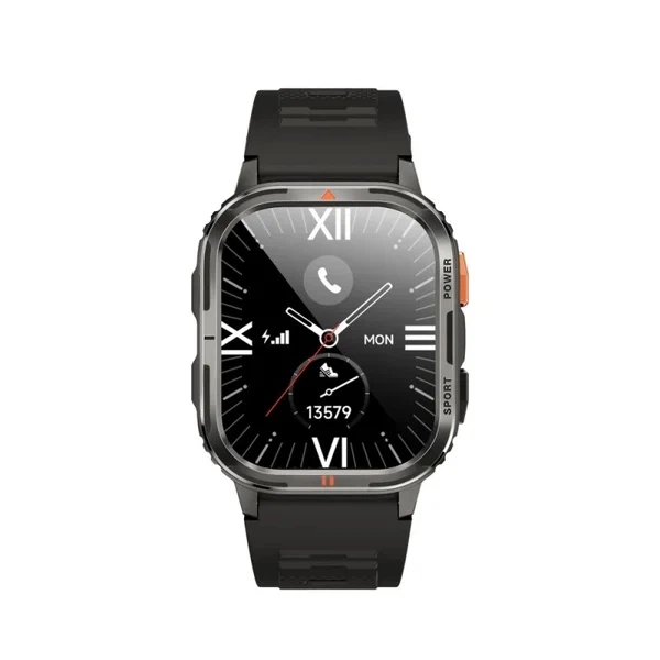 Смарт-годинник WIWU SW05 2.0" Black з Bluetooth 5.2 акумулятором 410mAh захистом IP68 - Фото 6 Смарт-годинник WIWU SW05 2.0" Black з Bluetooth 5.2 акумулятором 410mAh захистом IP68 - зображення 6