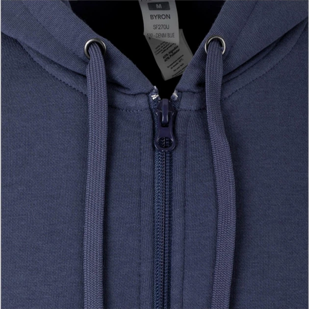 Толстовка на флисе, на молнии мужская Mukua Byron SF270U_510 5XL Denim Blue (8445659193093) - изображение 6