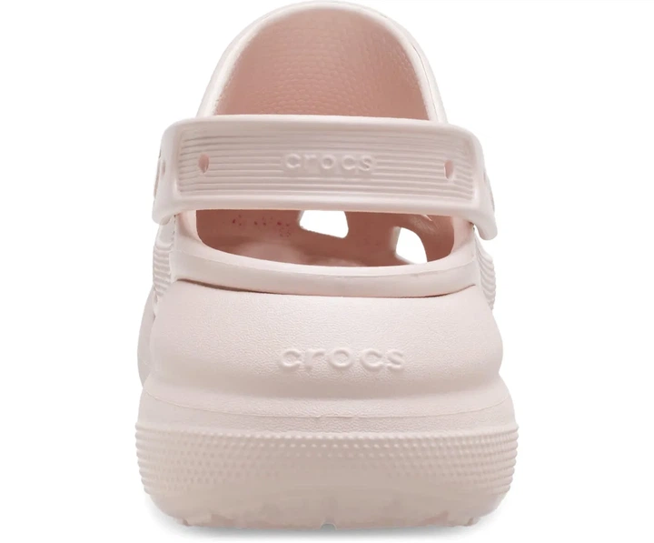 Сабо крокси шльопанці жіночі Crocs Classic Crush Clog розмір EUR 39-40, US M7 W9,25,5 см Quartz Пудровий - изображение 3