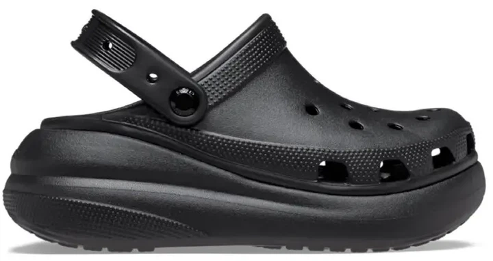 Сабо крокси шльопанці Crocs Classic Crush Clog розмір EUR 42-43, US M9W11,27 см Чорні - изображение 2