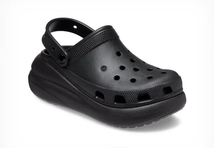 Сабо крокси шльопанці Crocs Classic Crush Clog розмір EUR 42-43, US M9W11,27 см Чорні - изображение 5
