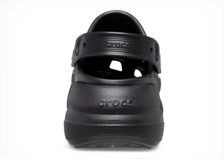Сабо крокси шльопанці Crocs Classic Crush Clog розмір EUR 42-43, US M9W11,27 см Чорні - изображение 7