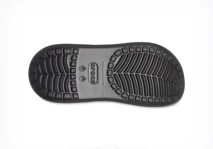 Сабо крокси шльопанці Crocs Classic Crush Clog розмір EUR 42-43, US M9W11,27 см Чорні - изображение 8