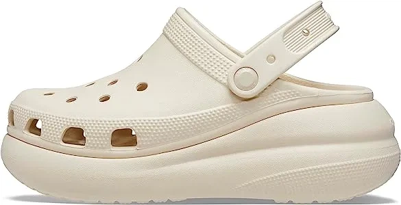 Сабо крокси шльопанці жіночі Crocs Classic Crush Clog розмір EUR 42-43, US M9W11,27 см Bone Слонова кістка - Фото 5 Сабо крокси шльопанці жіночі Crocs Classic Crush Clog розмір EUR 42-43, US M9W11,27 см Bone Слонова кістка - изображение 5