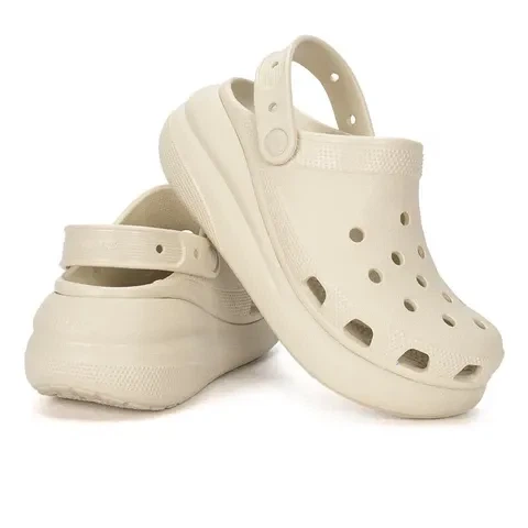 Сабо крокси шльопанці жіночі Crocs Classic Crush Clog розмір EUR 42-43, US M9W11,27 см Bone Слонова кістка - Фото 7 Сабо крокси шльопанці жіночі Crocs Classic Crush Clog розмір EUR 42-43, US M9W11,27 см Bone Слонова кістка - изображение 7