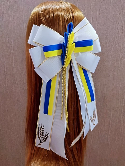 Шкільний українский бант - Фото 2 Шкільний українский бант - изображение 2