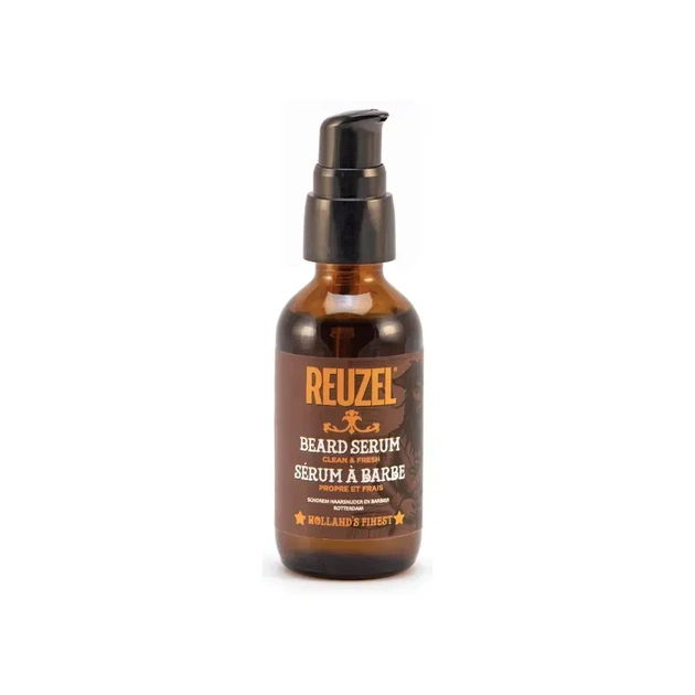 Сироватка для бороди Reuzel Clean & Fresh Beard Serum 50 г зволоження, пом’якшення, нежирний фініш і свіжий аромат апельсина - Фото 6 Сироватка для бороди Reuzel Clean & Fresh Beard Serum 50 г зволоження, пом’якшення, нежирний фініш і свіжий аромат апельсина - зображення 6
