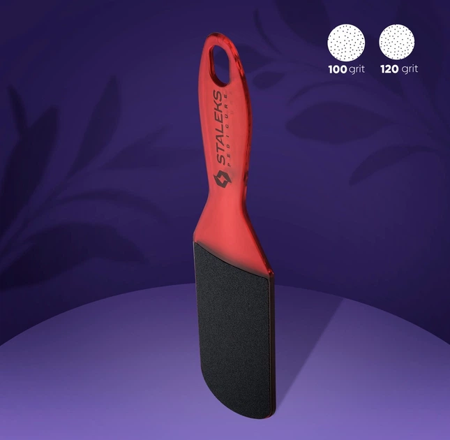 Терка для стоп Staleks Pro Expert 10 Type 2 пластиковая 80/120 грит - изображение 3