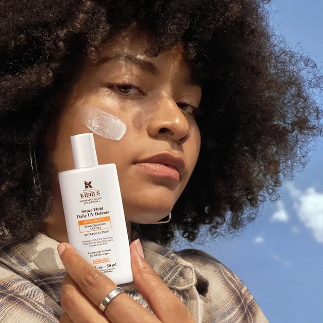 Легкий солнцезащитный крем для лица Kiehl'sSuper Fluid Daily UV Defense Sunscreen Broad Spectrum SPF 50+, 50 мл - изображение 2