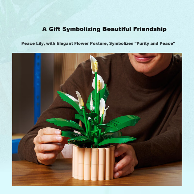 Конструктор LEGO Botanicals Лилия мира 474 детали (11504) - Фото 3 Конструктор LEGO Botanicals Лилия мира 474 детали (11504) - изображение 3
