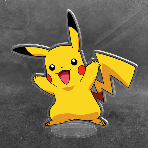 Акрилова колекційна фігурка Аніме: Pokemon Pikachu Пікачу 15 см - Фото 2 Акрилова колекційна фігурка Аніме: Pokemon Pikachu Пікачу 15 см - зображення 2