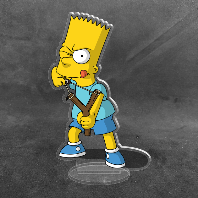 Акриловая коллекционная фигурка Аниме: The Simpsons Симпсоны Барт 15 см - Фото 2 Акриловая коллекционная фигурка Аниме: The Simpsons Симпсоны Барт 15 см - изображение 2