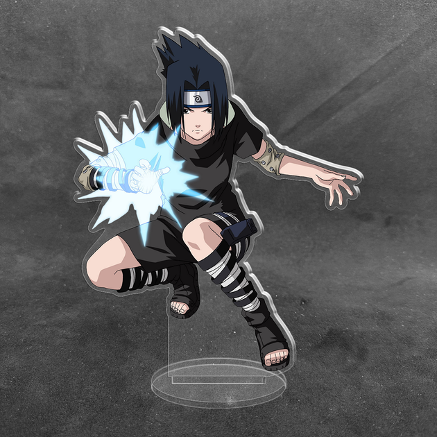 Акриловая коллекционная фигурка Аниме: Naruto (Наруто) Саске Учиха (1) 15 см - изображение 2