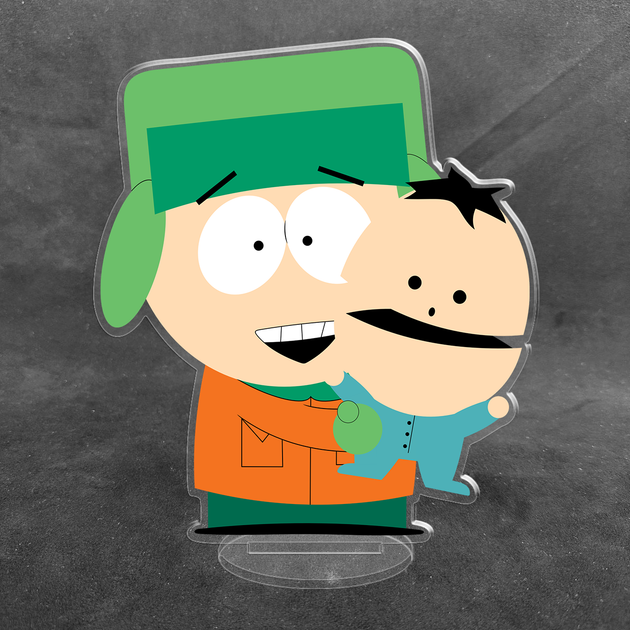 Акриловая коллекционная фигурка Южный Парк South Park Кайл Брофловски и Айк 15 см - изображение 2