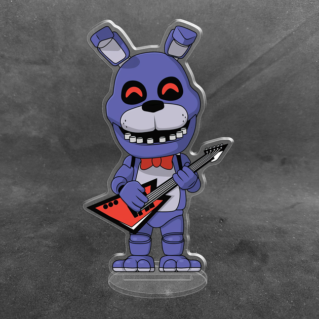 Акриловая коллекционная фигурка Five Nights At Freddy s: Бонни 15 см - Фото 2 Акриловая коллекционная фигурка Five Nights At Freddy s: Бонни 15 см - изображение 2