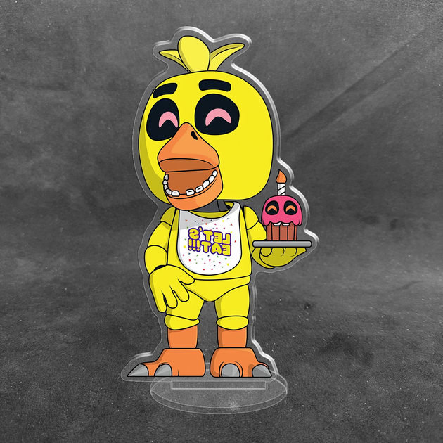 Акриловая коллекционная фигурка Five Nights At Freddy s: Чика 15 см - Фото 1 Акриловая коллекционная фигурка Five Nights At Freddy s: Чика 15 см - изображение 1