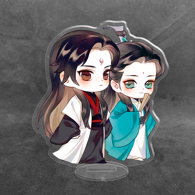 Акриловая коллекционная фигурка Chibi Аниме: Система „Спаси-себя-сам“ для главного злодея 10 cм - изображение 2