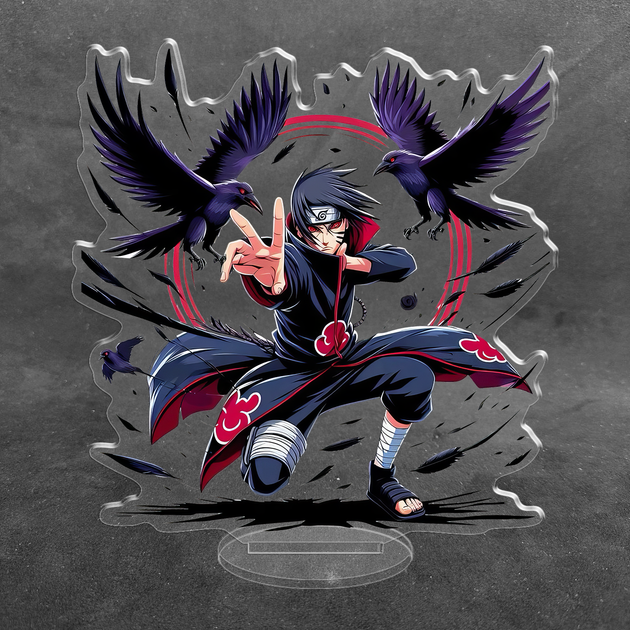 Акриловая коллекционная фигурка Аниме: Naruto (Наруто) Учиха Итачи (1) 15 см - Фото 2 Акриловая коллекционная фигурка Аниме: Naruto (Наруто) Учиха Итачи (1) 15 см - изображение 2