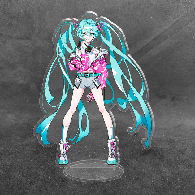 Акриловая коллекционная фигурка Hatsune Miku Хатсуне Мику 15 см - Фото 2 Акриловая коллекционная фигурка Hatsune Miku Хатсуне Мику 15 см - изображение 2