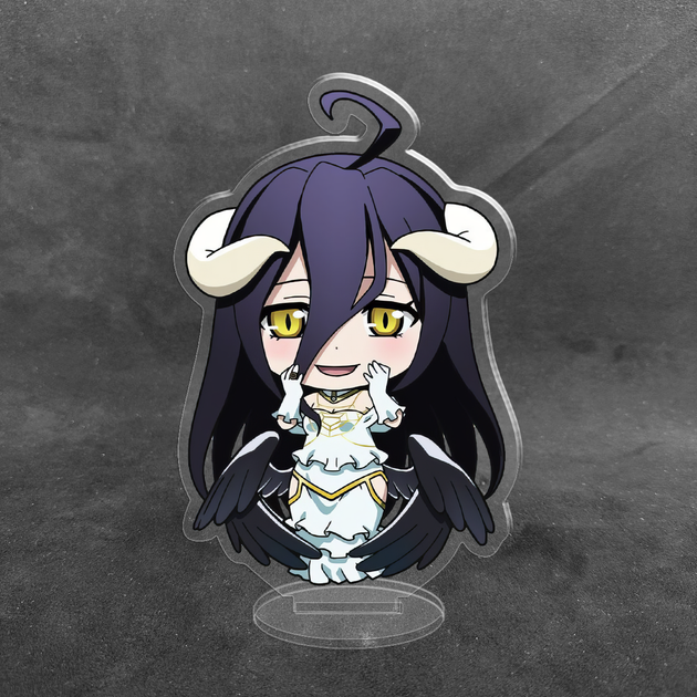 Акриловая коллекционная фигурка Chibi Аниме Повелитель Overlord Albedo, Альбедо 10 cм - Фото 2 Акриловая коллекционная фигурка Chibi Аниме Повелитель Overlord Albedo, Альбедо 10 cм - изображение 2