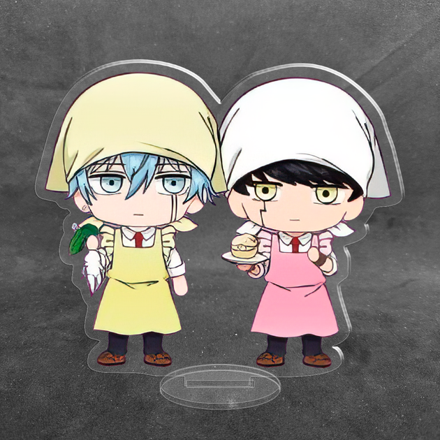Акриловая коллекционная фигурка Чиби Chibi Аниме Магия и мускулы 2 10 см - изображение 2