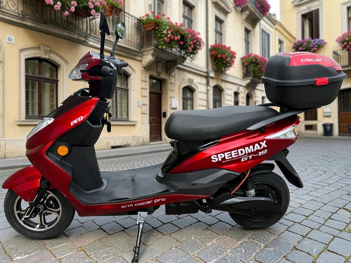 Электроскутер Oscar Speedmax GT-19 1500W 72V 25Ah Графен двухместный городской электробайк - изображение 2