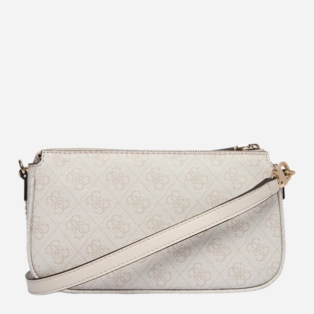 Сумка кросс-боди через плечо женская Guess Noelle Ii Dbl Pouch Crossbody HWBG96-72710-BNN Bone Logo (198659053215) - изображение 4