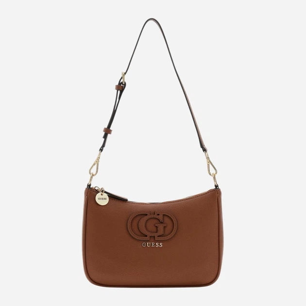 Сумка багет женская Guess Isola Shoulder Bag HWBG99-05180-COG Cognac (198659049799) - Фото 1 Сумка багет женская Guess Isola Shoulder Bag HWBG99-05180-COG Cognac (198659049799) - изображение 1