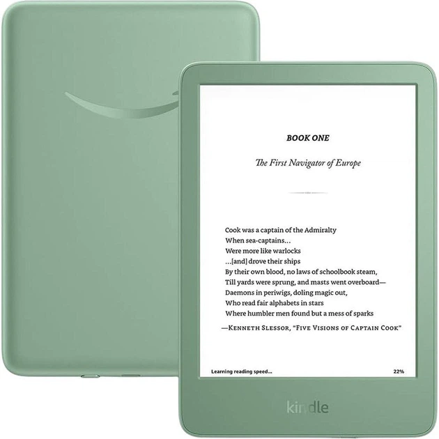 Amazon Kindle (2024 release) 11th Gen. 16GB BLACK - Фото 2 Amazon Kindle (2024 release) 11th Gen. 16GB BLACK - изображение 2
