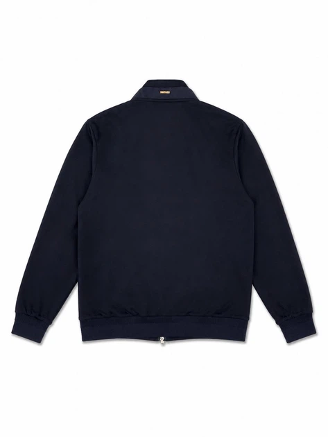 Костюм мужской трикотажный спортивный прогулочный с кофтой на подкладке XL, 52 темно-синий - изображение 9