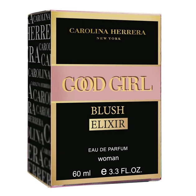 Парфум жіночий Carolina Herrera Good Girl Blush Elixir 60 мл - Фото 4 Парфум жіночий Carolina Herrera Good Girl Blush Elixir 60 мл - зображення 4