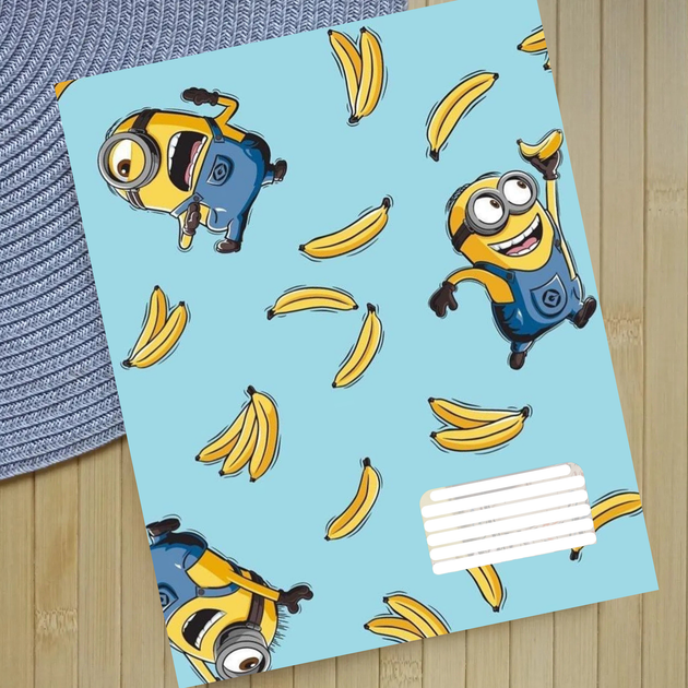 Тетрадь Миньоны Minions на скобе 18 листов линия (32642) - Фото 1 Тетрадь Миньоны Minions на скобе 18 листов линия (32642) - изображение 1
