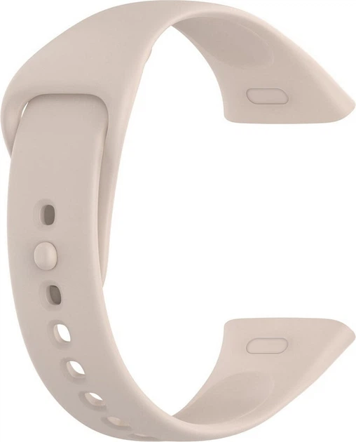 Ремінець Jsota для Redmi Watch 3 (Силіконовий) Beige (33113-34) - Фото 2 Ремінець Jsota для Redmi Watch 3 (Силіконовий) Beige (33113-34) - зображення 2