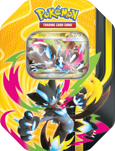 Набір карток Pokemon TCG: Mega Forces Tin Bundle 6 шт (ZES196214141667) - зображення 2