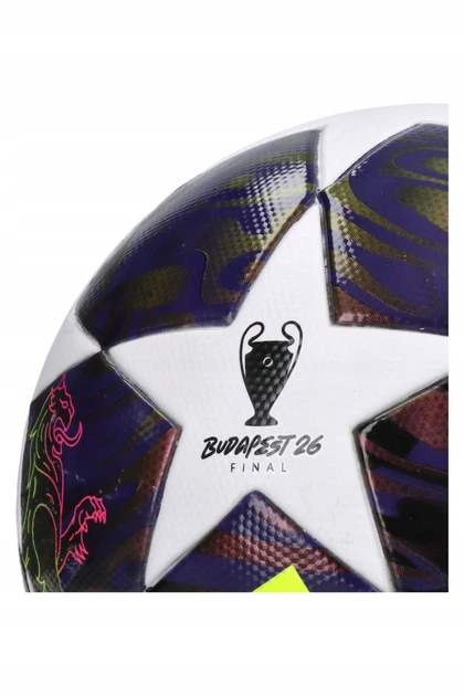 Футбольный мяч Adidas UCL League Junior 290g 2026 Budapest JX9097, размер No5 - Фото 3 Футбольный мяч Adidas UCL League Junior 290g 2026 Budapest JX9097, размер No5 - изображение 3