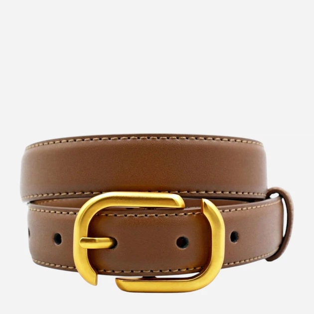 Ремень женский из натуральной кожи Weatro zhin-kit-23k-0092 105 см Коричневый (3090413509) - Фото 1 Ремень женский из натуральной кожи Weatro zhin-kit-23k-0092 105 см Коричневый (3090413509) - изображение 1
