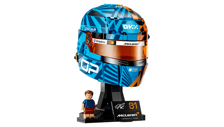 Конструктор Lego McLaren Mastercard F1 Team Oscar Piastri Helmet Editions Sports 43017 - зображення 3