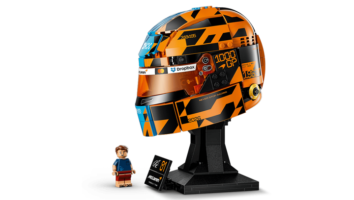 Конструктор Lego McLaren Mastercard F1 Team Oscar Piastri Helmet Editions Sports 43017 - зображення 6
