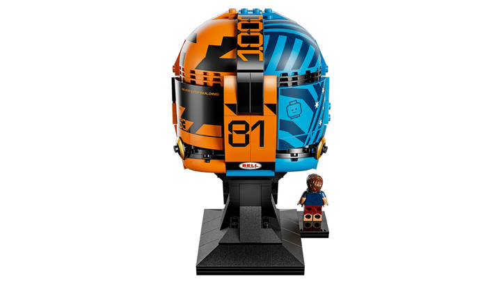 Конструктор Lego McLaren Mastercard F1 Team Oscar Piastri Helmet Editions Sports 43017 - зображення 7