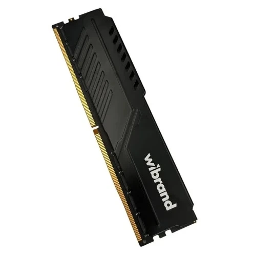 Пам'ять 16Gb DDR5, 4800 MHz, Wibrand, Black, 40-40-40, 1.1V, з радіатором (WI4800DDR5D/16GB) - Фото 1 Пам'ять 16Gb DDR5, 4800 MHz, Wibrand, Black, 40-40-40, 1.1V, з радіатором (WI4800DDR5D/16GB) - изображение 1